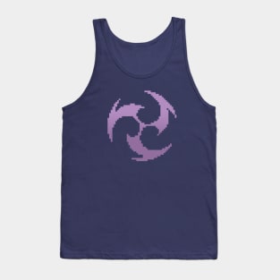 Electro Elements Genshin Impact Pixel Art Tank Top